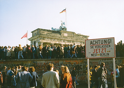 Berlinmurens fall 1989